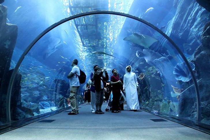 Aquarium in de Dubai Mall