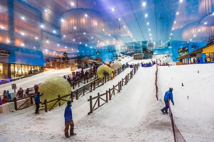 Dubai skiën