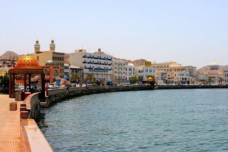 The Corniche in Muscat