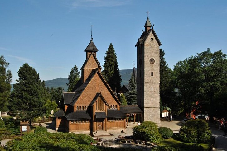 Wang-Kirche in Karpacz