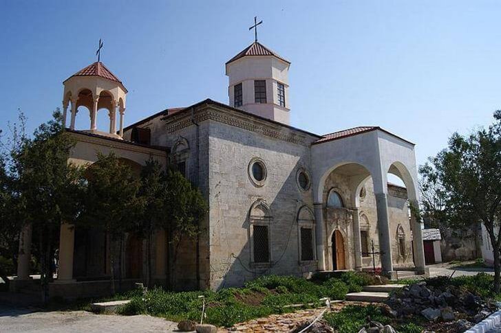 郊区 Nikoghayos 亚美尼亚教堂