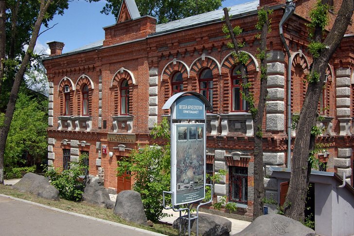 考古博物馆。 A.P.奥克拉德尼科娃
