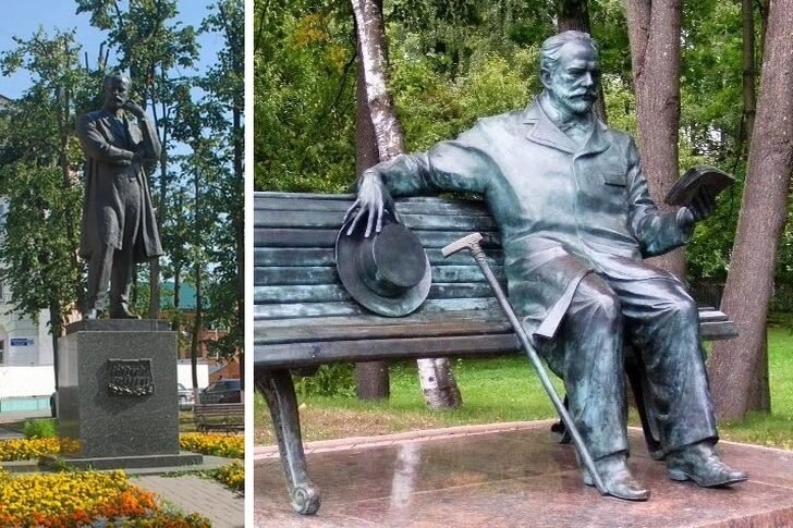 Monuments to P. I. Tchaikovsky