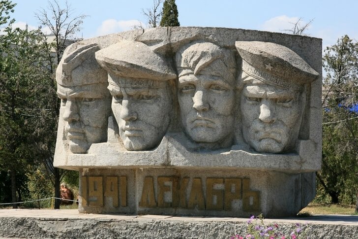 Monument aux soldats du débarquement de Koktebel