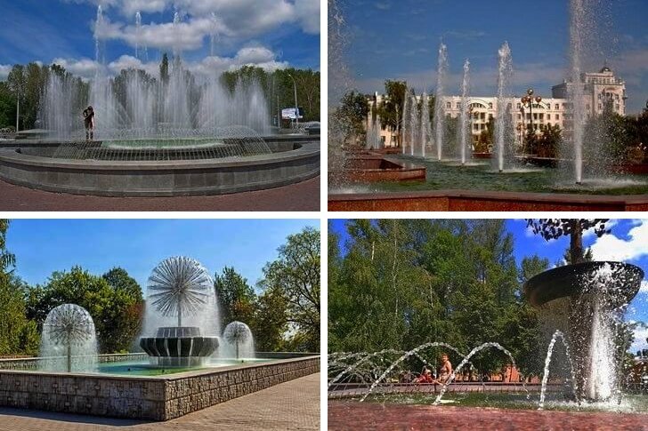 Fountains of Lipetsk