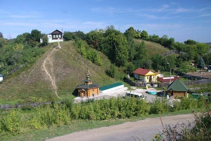 Het dorp Karacharovo