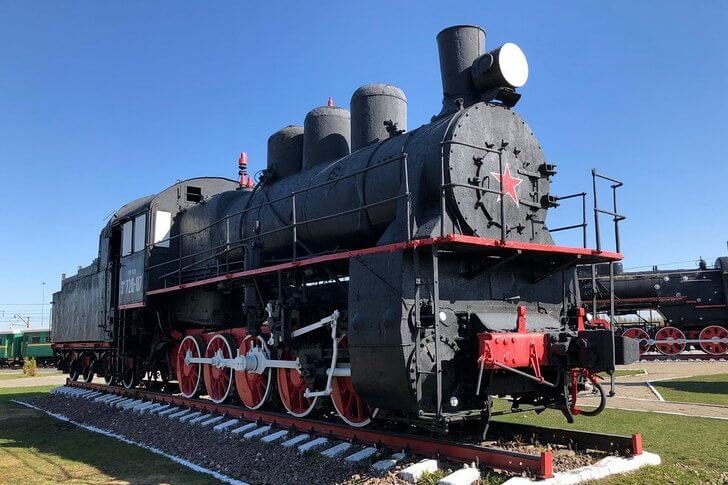 Museo Locomotoras de vapor de Rusia