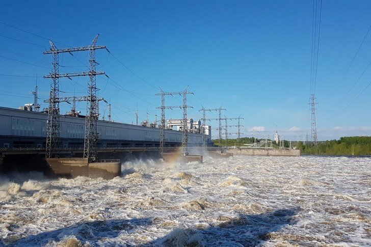 Central hidroeléctrica de Kamskaya