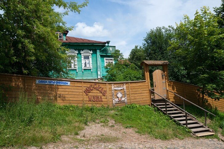 Museum Russian hut