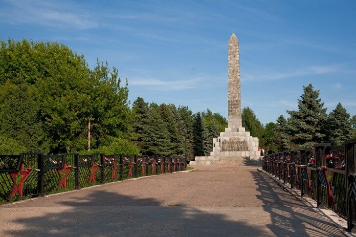 Obelisk to the liberators of Rzhev