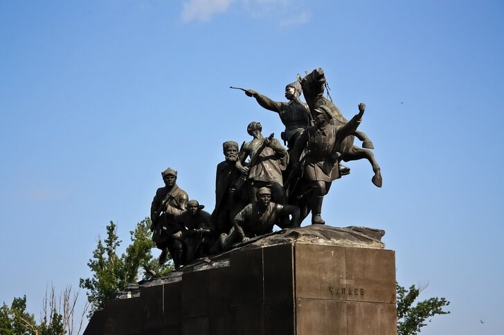 Monument to Chapaev