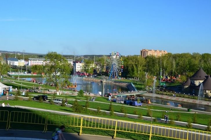 Park nazwany na cześć A. S. Puszkina