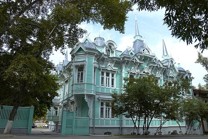 A mansão do arquiteto S.V. Khomich