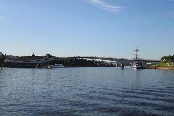 Rzeka Wołchow i jezioro Ilmen