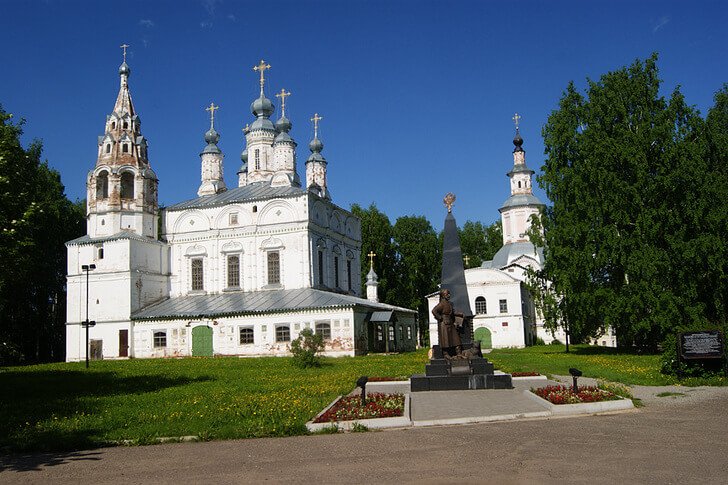 Conjunto do antigo mosteiro Spaso-Preobrazhensky