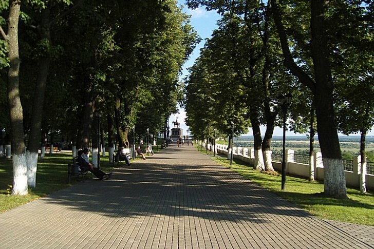 Park nazwany na cześć A.S. Puszkin