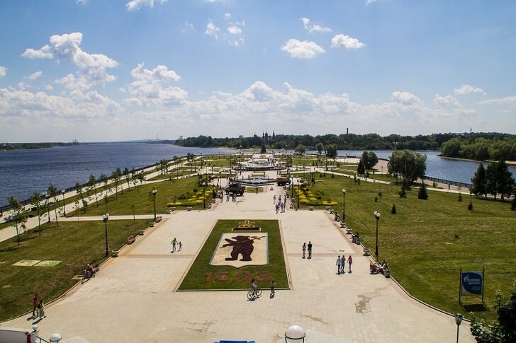 Parque em Strelka