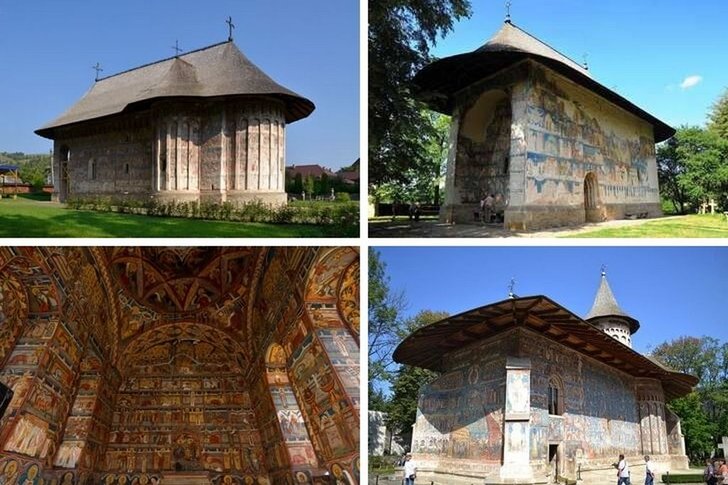 Kirchen der historischen Region Moldawien