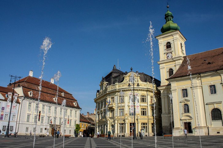 Historisch centrum van Sibiu