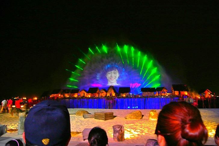 Spectacle laser Songs of the Sea