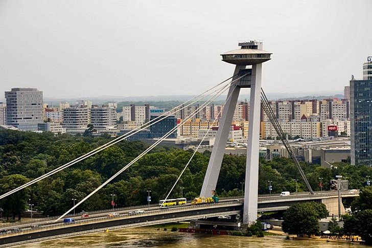 UFO-Aussichtsplattform in Bratislava