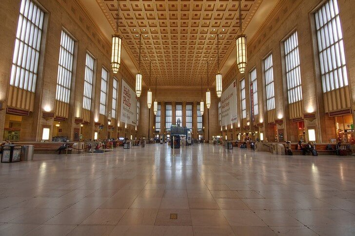 Dworzec kolejowy w Filadelfii