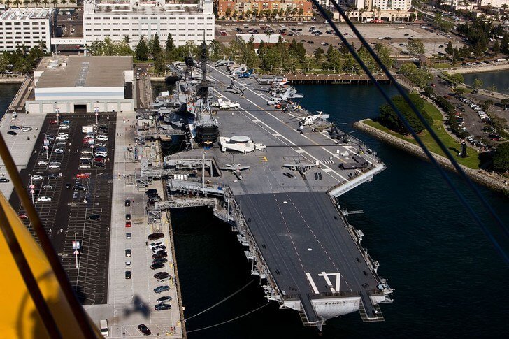 Aircraft carrier USS Midway