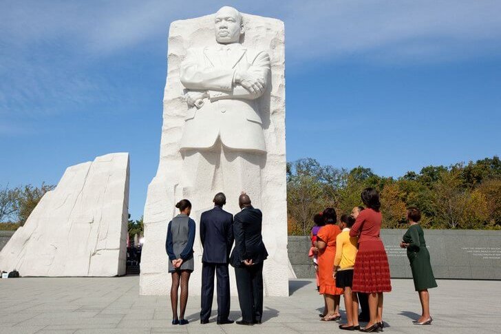 Monument to Martin Luther King