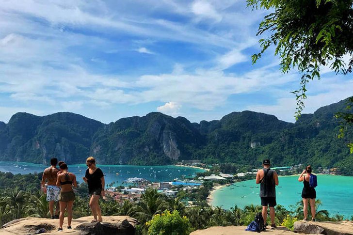 Viewpoint on Koh Phi Phi Don