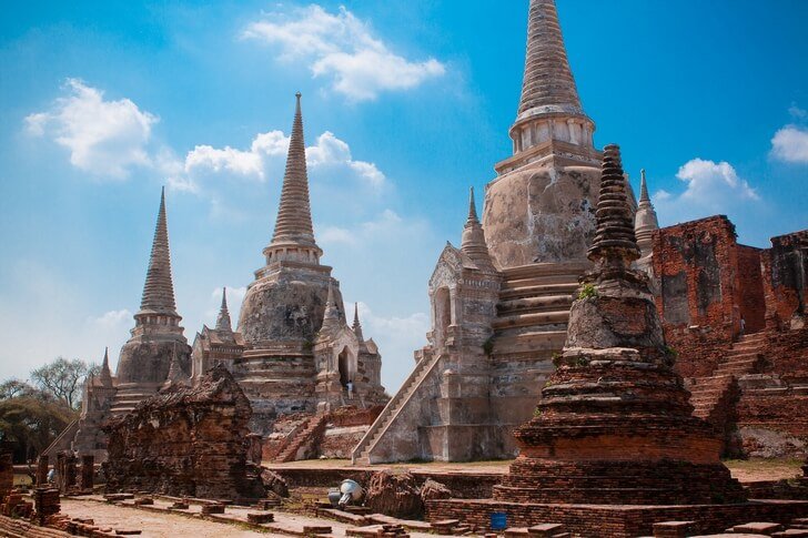Historische stad Ayutthaya