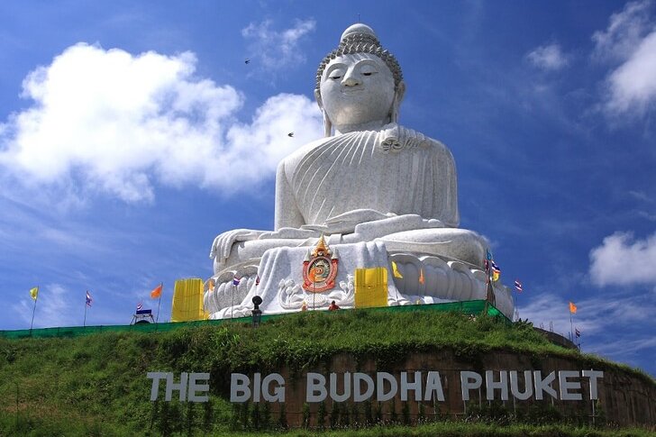 Grote Boeddha in Phuket