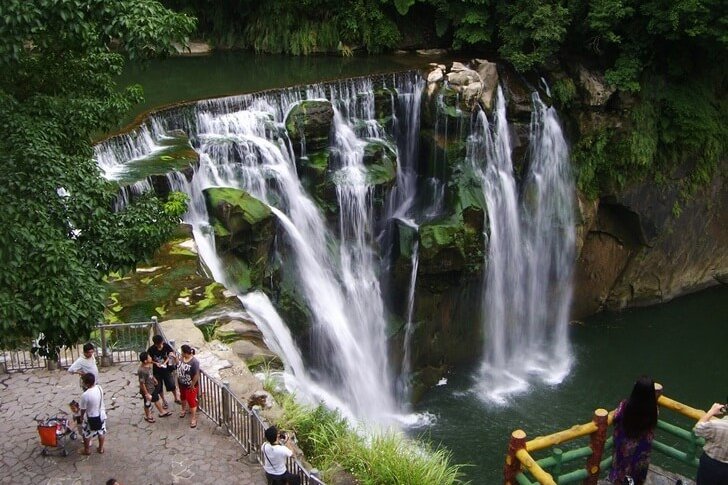 Shifen-Wasserfall