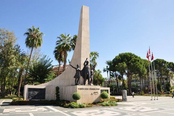 Monument to Ataturk