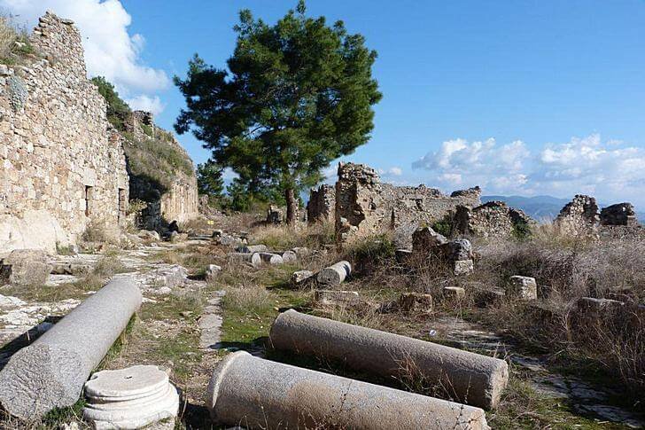 The ancient city of Siedra