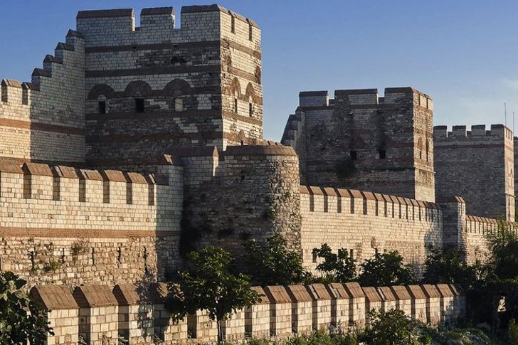 City walls of Constantinople