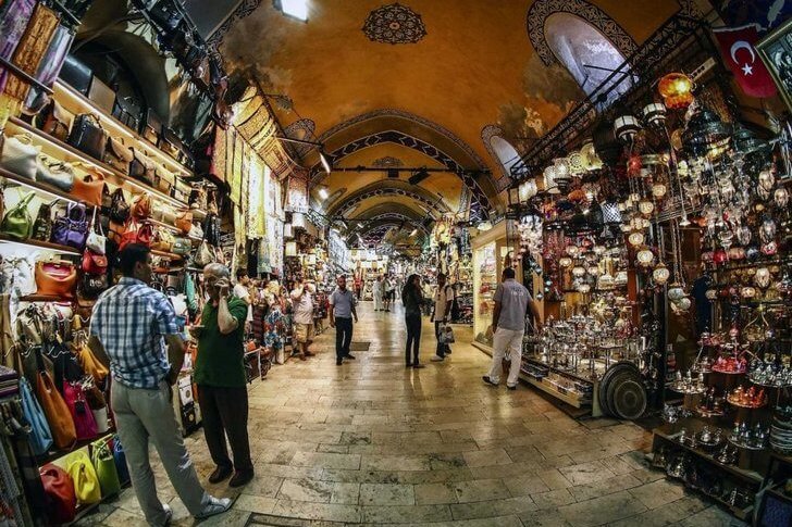Grande Bazar em Istambul