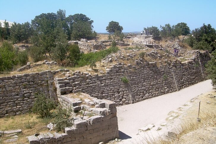 Ancient city of Troy
