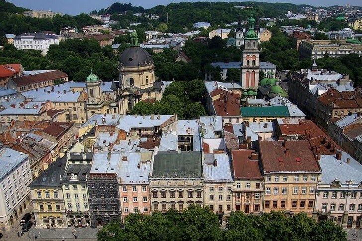 Oude stad van Lviv