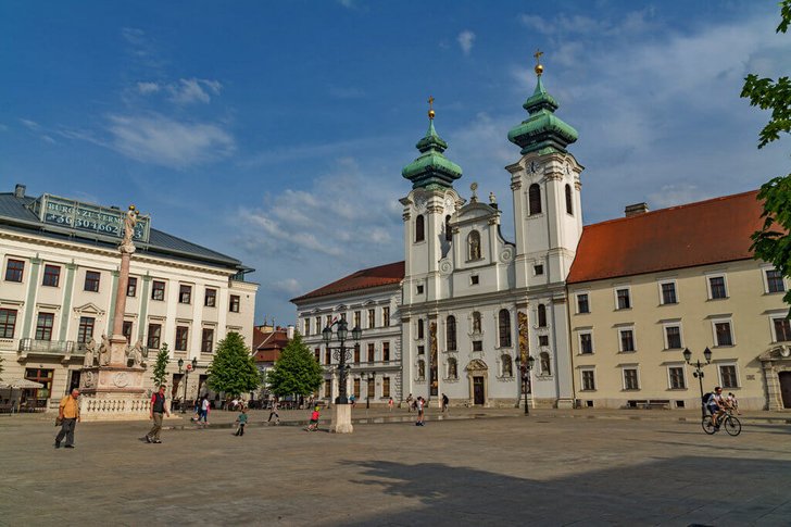 Győr oude stad