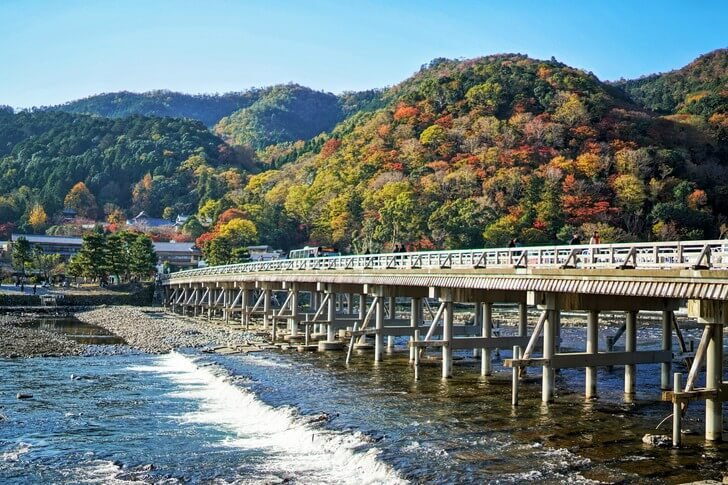 Il ponte Togetsu-kyo