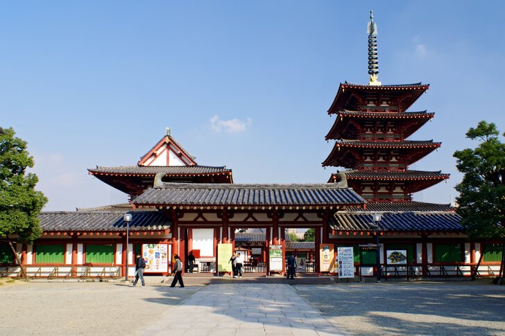 Shitenno-ji-Tempel